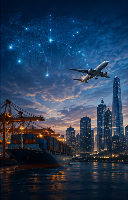 Business growth chart representing Indian businesses expanding globally